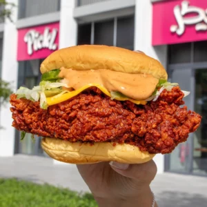 Pickl restaurant branding identity